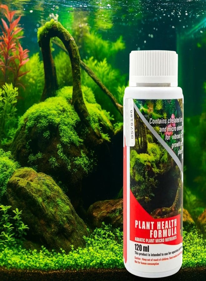 VAYINATO Aquatic Remedies Plant Health Formula120ml - Complete Micro Nutrients Boosts Color, Growth & Photosynthesis | Safe for Fish & Shrimp - Image 1